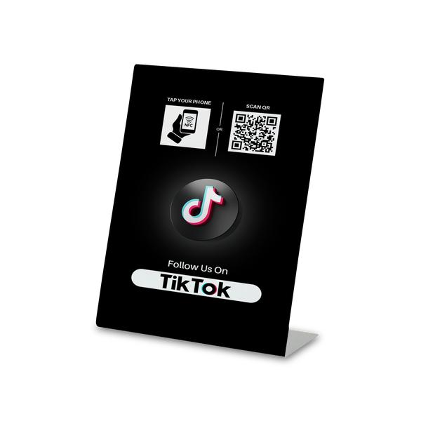 Follow Us on TikTok Tab